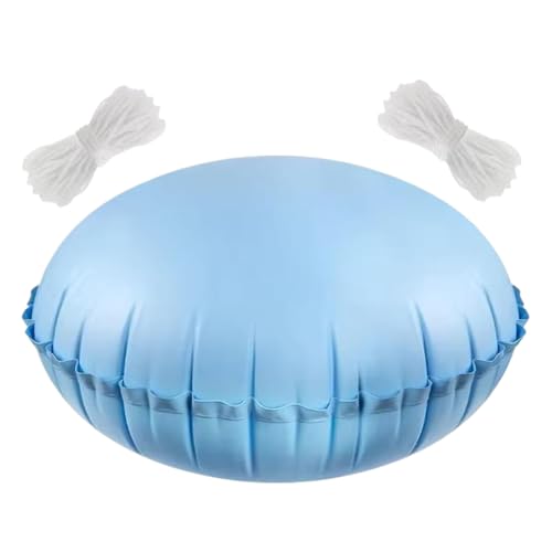 Winter Poolkissen - Winterfest Teich Luftkissen,Aufblasbares 120x120 cm Schwimmbadkissen Mit Seil Für Garten Spa Freibad Flussbootfahren Freizeit Winter Poolkissen - Winterfest Teich Luftkissen,Aufblasbares 120x120 cm Schwimmbadkissen Mit Seil Für Garten Spa Freibad Flussbootfahren Freizeit von Veeteah