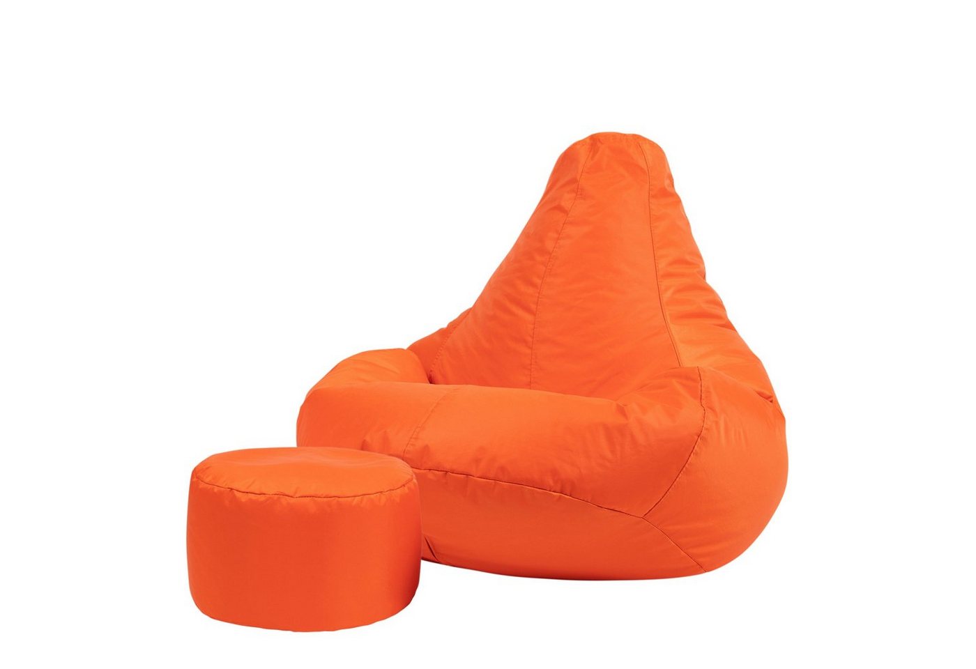 Veeva Sitzsack Sitzsack Outdoor „Recliner“ mit Sitzpouf von Veeva