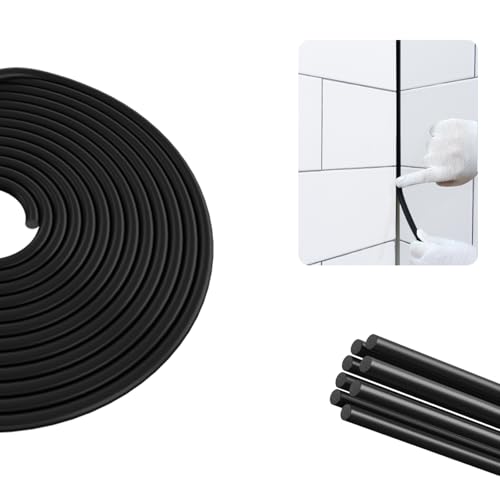 Vefhby Rundschnur Dichtung Gummischaum Wetterdichtung,EPDM Moosgummi Schwarz für DIY Dichtung Lager Pads Schaumstoffschläuche Handwerk Heimdichtung (13mmx5m) von Vefhby
