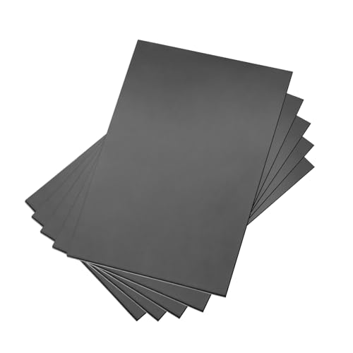 Vefhby Schaumstoff Selbstklebend Rutschfest Schaumstoffmatte mit Klebender Rückseite, Schaumstoff Platten für Möbel DIY Projekte Dekoration (300mmx200mmx3mm, 5 Stück) von Vefhby