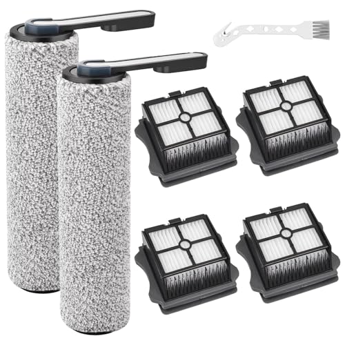 Zubehörset für Tineco Floor One S5 / S5 Pro / S5 Pro 2 / S5 Extremee Nass-Trocken All-in-One-Staubsauger, Ersatzteile 2 Stück Bürstenrolle + 4 Stück HEPA-Filter + 1 Stück Reinigungsbürste Zubehörset für Tineco Floor One S5 / S5 Pro / S5 Pro 2 / S5 Extremee Nass-Trocken All-in-One-Staubsauger, Ersatzteile 2 Stück Bürstenrolle + 4 Stück HEPA-Filter + 1 Stück Reinigungsbürste von Veftsvy