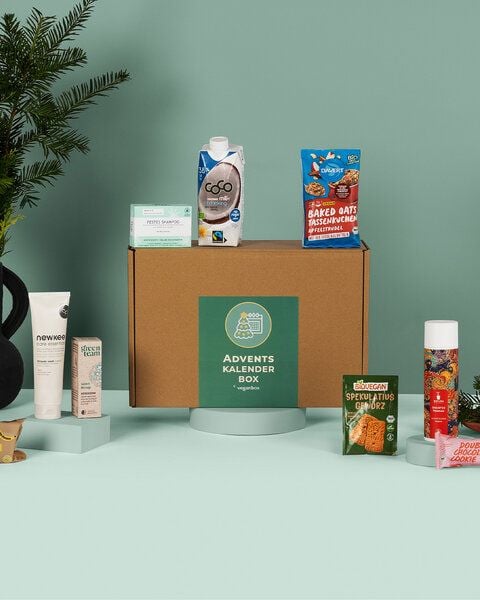 Vegan Box Refill Adventskalender Produktbox – Mix von Vegan Box
