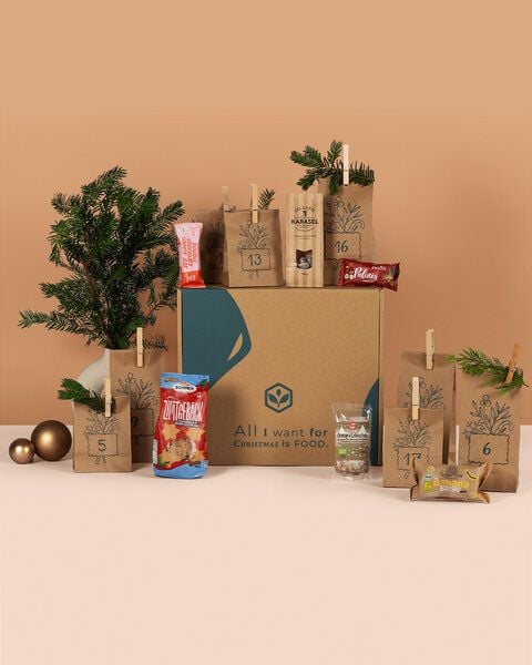 Vegan Box Snack & Süßigkeiten Adventskalender 2025 von Vegan Box