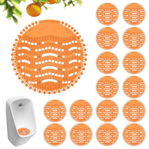16 Stück Urinalsieb mit Duft, Pissoirsieb Spritzschutz, Urinal Einleger Matte, Universal Urinal Einsatz Urinaleinlage Urinalsieb Spritzschutz, Urinal Stein Spritzschutz für Gewerblichen Badezimmerbüro 16 Stück Urinalsieb mit Duft, Pissoirsieb Spritzschutz, Urinal Einleger Matte, Universal Urinal Einsatz Urinaleinlage Urinalsieb Spritzschutz, Urinal Stein Spritzschutz für Gewerblichen Badezimmerbüro von Vegena