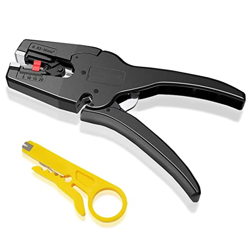 Abisolierzange Automatisch, Automatische Abisolierzange, Multifunktionale Kabelschneider, 2-in-1 Handwerkzeug Selbstjustierende Kabelabisolierzange Drahtschneider mit Selbsteinstellenden Backen Abisolierzange Automatisch, Automatische Abisolierzange, Multifunktionale Kabelschneider, 2-in-1 Handwerkzeug Selbstjustierende Kabelabisolierzange Drahtschneider mit Selbsteinstellenden Backen von Vegena