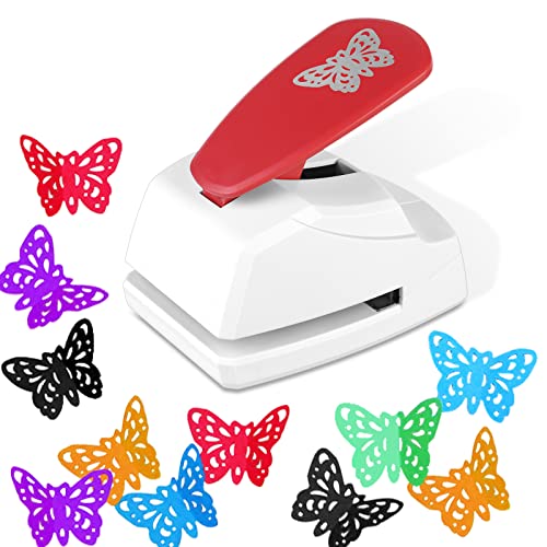 Stanzer Kinder Motivstanzer Schmetterling Papierstanzer - Vegena Lochstanzer Papier Motivstanzer Groß Stanzer Ausstanzer für Basteln Scrapbooking Fotoalbum Geschenkanhänger Stanzer Kinder Motivstanzer Schmetterling Papierstanzer - Vegena Lochstanzer Papier Motivstanzer Groß Stanzer Ausstanzer für Basteln Scrapbooking Fotoalbum Geschenkanhänger von Vegena