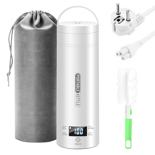 Vegena Elektrischer Wasserkocher, Reise Wasserkocher Klein 500ml Tragbarer Wasserkocher Reisewasserkocher Edelstahl Liner Elektrische Wassertasse Elektrische Wasserkocher Für Tee Kaffee Milch Reisen Vegena Elektrischer Wasserkocher, Reise Wasserkocher Klein 500ml Tragbarer Wasserkocher Reisewasserkocher Edelstahl Liner Elektrische Wassertasse Elektrische Wasserkocher Für Tee Kaffee Milch Reisen von Vegena
