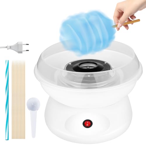 Vegena Zuckerwattemaschine Für Zuhause, Zuckerwatte Maschine, Retro Cotton Candy Machine, 450w Für Verschiedene Partys Einfache Bedienung Und Leicht Reinigen Cotton Candy Machine Inkl. Zubehör(Weiß) Vegena Zuckerwattemaschine Für Zuhause, Zuckerwatte Maschine, Retro Cotton Candy Machine, 450w Für Verschiedene Partys Einfache Bedienung Und Leicht Reinigen Cotton Candy Machine Inkl. Zubehör(Weiß) von Vegena