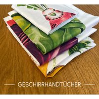 Gemüsevögel-Geschirrhandtuch Aus Bio-Baumwolle, 50x70cm von Veggiebirds