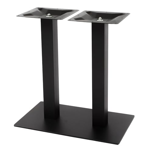 Veggimoebel Doppel-Tischgestell aus Stahl – 72 cm Höhe – pulverbeschichtet – stabile Metallkonstruktion für Tischplatten bis 160x80 cm – Esstisch, Gastronomie, Büro Veggimoebel Doppel-Tischgestell aus Stahl – 72 cm Höhe – pulverbeschichtet – stabile Metallkonstruktion für Tischplatten bis 160x80 cm – Esstisch, Gastronomie, Büro von Veggimoebel