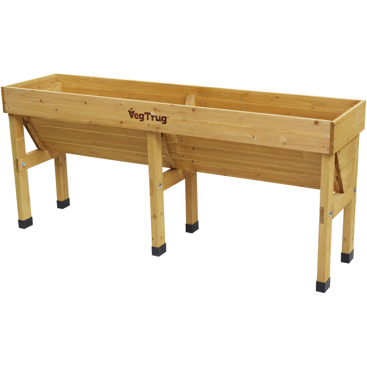 VegTrug Hochbeet Wallhugger Natur 183 x 46 x 80 cm von Vegtrug