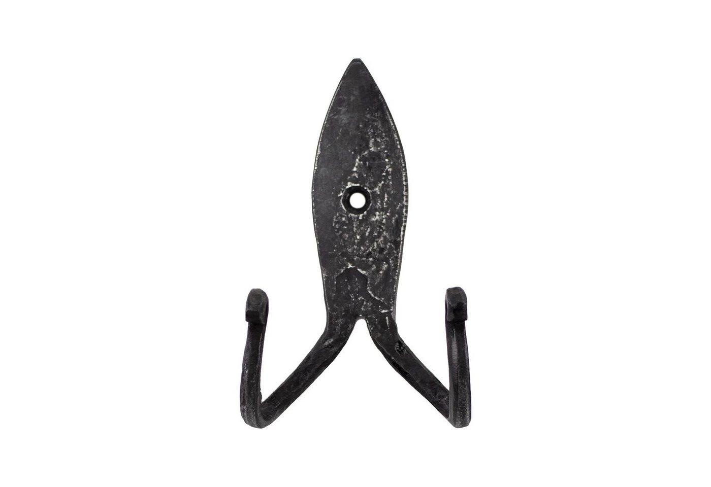 Vehi Mercatus Zierhaken Geschmiedeter rustikaler Wandhaken / Doppelhaken Vehi Mercatus Zierhaken Geschmiedeter rustikaler Wandhaken / Doppelhaken von Vehi Mercatus