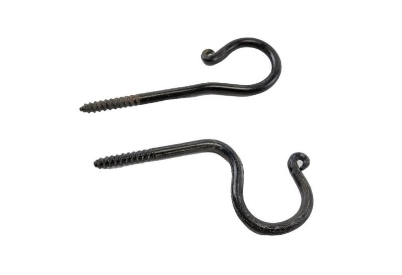 Vehi Mercatus Zierhaken geschmiedeter Deckenhaken oder Wandhaken mit Gewinde von Vehi Mercatus