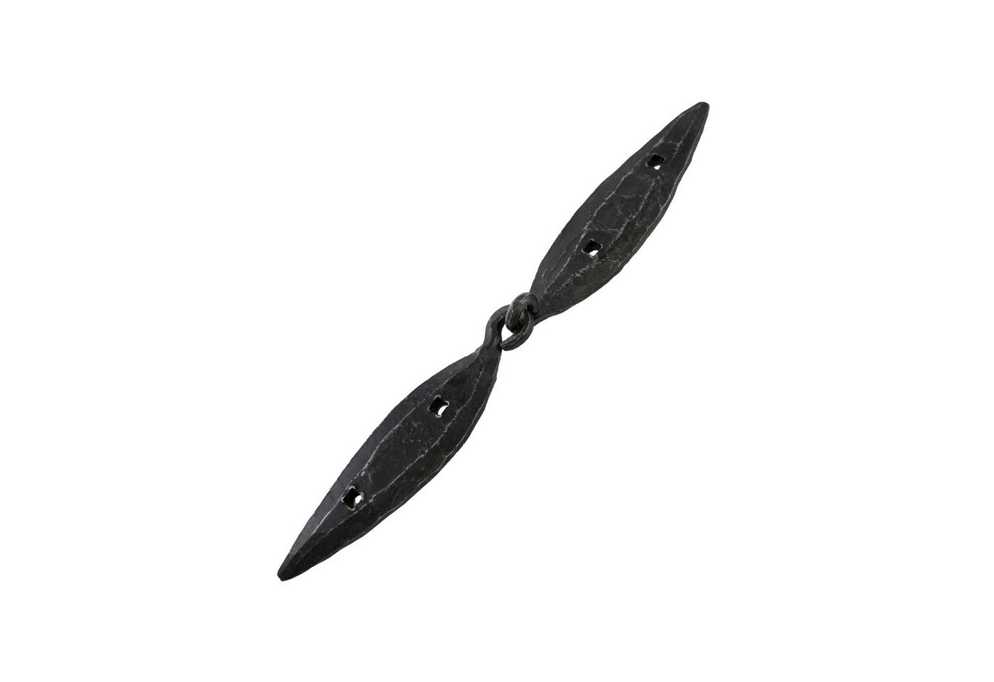 Vehi Mercatus Zierhaken handgeschmiedetes Scharnier oder Truhenband blattform Vehi Mercatus Zierhaken handgeschmiedetes Scharnier oder Truhenband blattform von Vehi Mercatus