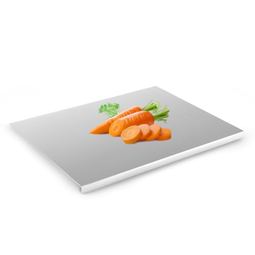 Schneidebrett Edelstahl mit Anschlagkante–Arbeitsplatte Küche als Nudelbrett, Auftauplatte & Küchenarbeitsplatte für Backen Schneiden Zubereiten, Schneidbrett Edelstahl Arbeitsplatte 40×30 cm Schneidebrett Edelstahl mit Anschlagkante–Arbeitsplatte Küche als Nudelbrett, Auftauplatte & Küchenarbeitsplatte für Backen Schneiden Zubereiten, Schneidbrett Edelstahl Arbeitsplatte 40×30 cm von Vehoukli