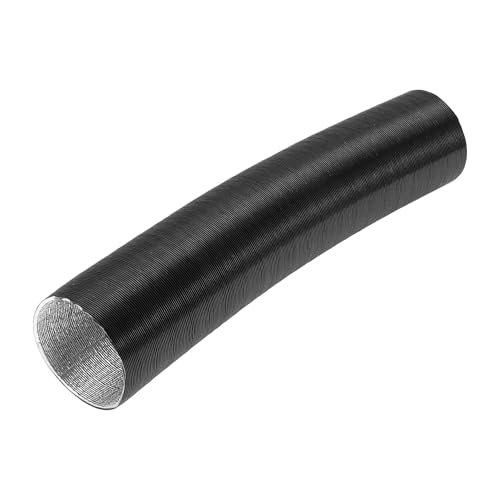 VekAuto 1 Stk. Autoheizungsrohr 60mm ID 80cm Max L Warmluftschlauch Auto LKW Wohnmobil Bus Van Boot Aluminiumfolie Schwarz VekAuto 1 Stk. Autoheizungsrohr 60mm ID 80cm Max L Warmluftschlauch Auto LKW Wohnmobil Bus Van Boot Aluminiumfolie Schwarz von VekAuto