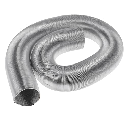 VekAuto 60mm Durchmesser 200cm Auto Heizung Luftschlauch Aluminiumfolie Warmluftschlauch Für Dieselheizer Silber Ton VekAuto 60mm Durchmesser 200cm Auto Heizung Luftschlauch Aluminiumfolie Warmluftschlauch Für Dieselheizer Silber Ton von VekAuto