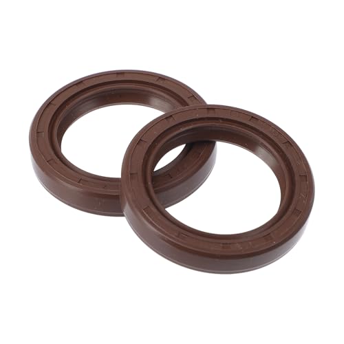 VekAuto Universelle Öldichtung TC Doppellippe mit Stahlfeder Dichtungsring Rotierende Wellendichtung 30x42x7mm Hochdruck FKM Gummi Braun 2 Stück VekAuto Universelle Öldichtung TC Doppellippe mit Stahlfeder Dichtungsring Rotierende Wellendichtung 30x42x7mm Hochdruck FKM Gummi Braun 2 Stück von VekAuto