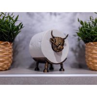 Original Highland Cow - Ersatz-Toilettenpapierhalter Original Highland Cow - Ersatz-Toilettenpapierhalter von Vektor3dPrints