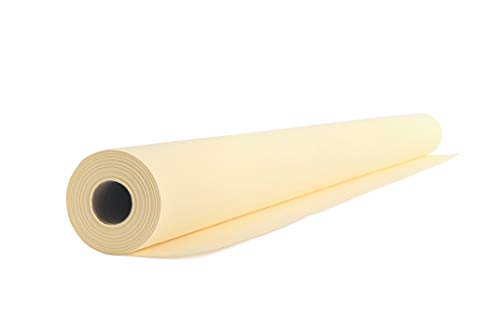 VelaHub Airlaid 30 Tischdecke, 80x80cm, 24m auf Rolle, Hochwertige, Einwegdecke, Champagne VelaHub Airlaid 30 Tischdecke, 80x80cm, 24m auf Rolle, Hochwertige, Einwegdecke, Champagne von VelaHub