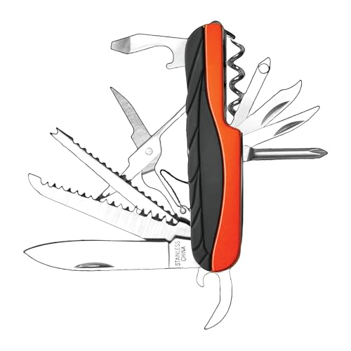15 in 1 Multifunktionsmesser. Orange 15 in 1 Multifunktionsmesser. Orange von Velamp