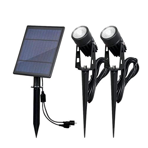 Velamp BLACKBIRD Solar-LED-Strahler aus Aluminium, 2 Stück von Velamp