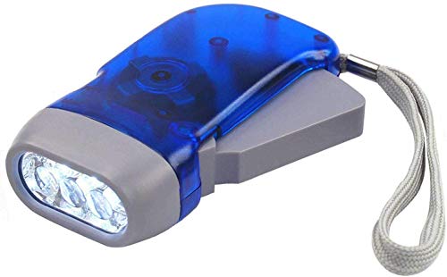 Velamp Dynamo-Taschenlampe mit 3 LEDs Velamp Dynamo-Taschenlampe mit 3 LEDs von Velamp
