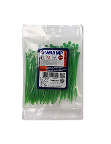 Grünes Nylonband 2,5 x 100-100 Stück von Velamp