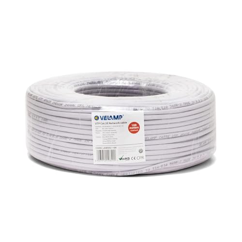 Netzwerkkabel CAT5E UTP 100 mt auf Spule von Velamp