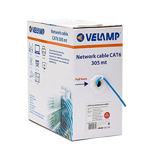 Netzwerkkabel CAT6 UTP 305 mt in Box Netzwerkkabel CAT6 UTP 305 mt in Box von Velamp