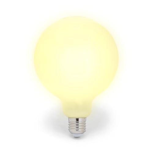 VELAMP Opal-LED-Glühlampe, Globe G125, 11W / 1521lm, E27-Sockel, 3000K von Velamp