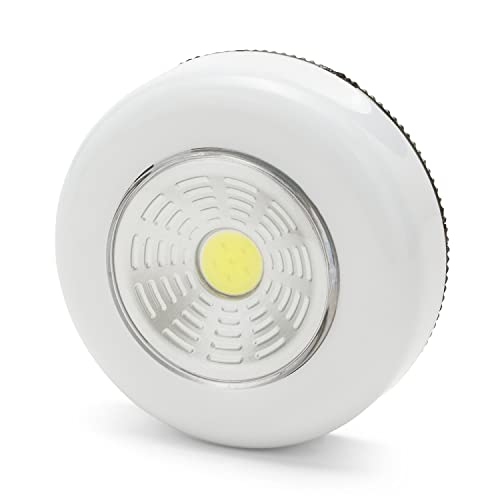 Velamp IL12 Mini Push Light aus Aluminium, 3 LED, Orange von Velamp