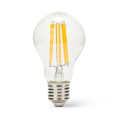 Velamp Filament-LED-Glühbirne, Standard A60, 7 W/1521 lm, E27-Sockel, 4000 K – KLASSE A Velamp Filament-LED-Glühbirne, Standard A60, 7 W/1521 lm, E27-Sockel, 4000 K – KLASSE A von Velamp