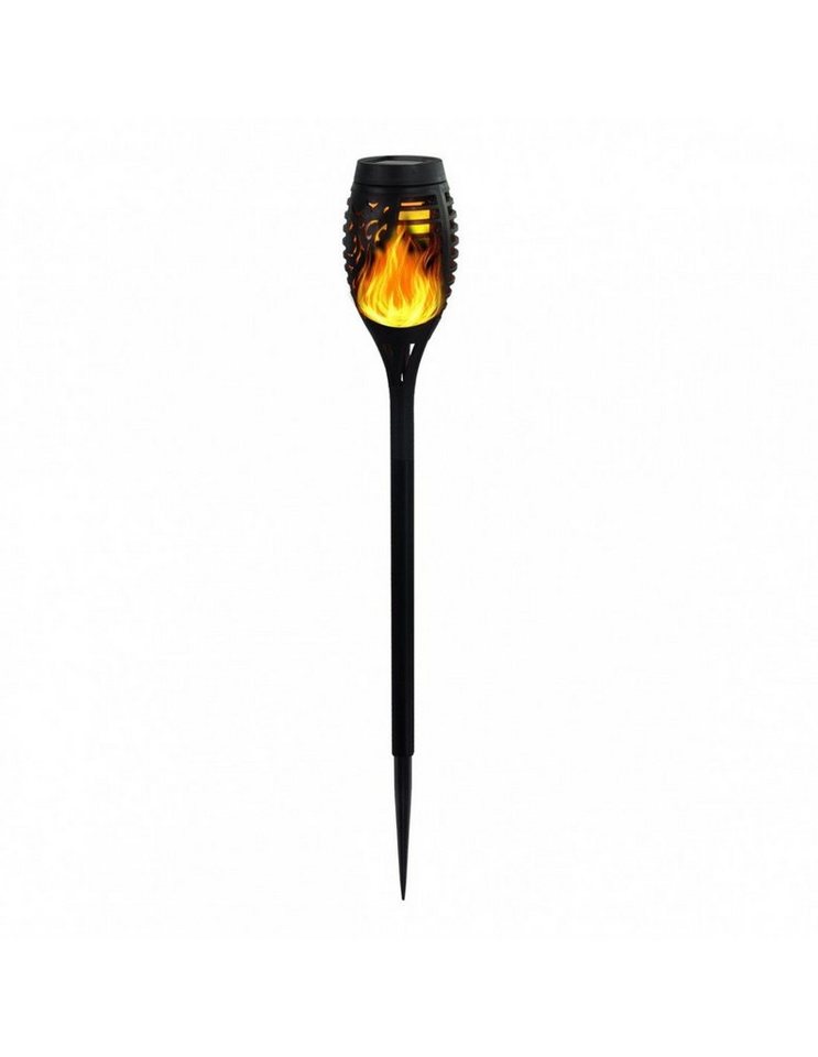 Velamp LED Gartenleuchte Velamp OLYMPIA, Solar-Gartenpfahl 51cm mit Flammen-Effekt, solarbetri von Velamp