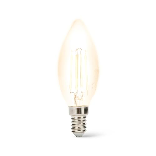 Velamp LED-Glühlampe, Olive C35, 4W / 470lm, Sockel E14, 4000K von Velamp