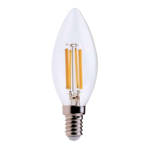 Velamp LED-Glühlampe, Olive C35, 6W / 806lm, Sockel E14, 3000K von Velamp