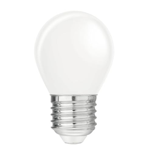 Velamp Opal-LED-Glühlampe, Mini-Kugel P45, 4 W / 470 lm, E27-Sockel, 4000 K von Velamp