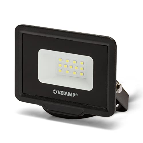 Velamp PADLIGHT5 LED SMD Projektor 10W IP65 Schwarz 4000K von Velamp
