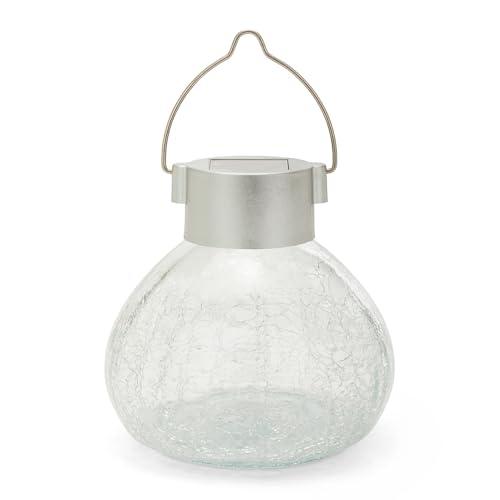 Solarlampe 5 Micro-LED aus Antikglas. Verschiedene Farben von Velamp
