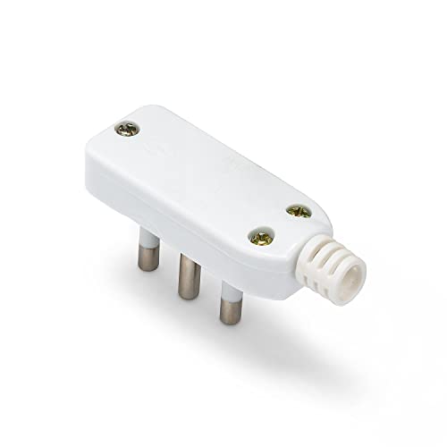 Velamp plug-it-16ak Flachstecker, weiß, 1 Einheit von Velamp