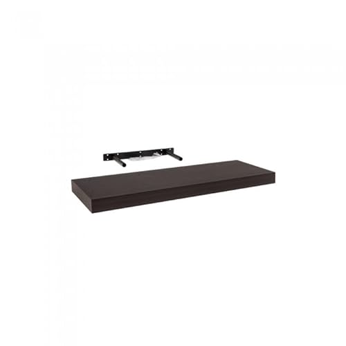 Velano - Bücherregal Wand - Wandregal 59,5x23,5 cm - Regal Wand - Schweberegal - Hängeregal - Regalbrett - Wenge - Küchenregal - Bücherregal Kinder - Deko Wohnzimmer - Gewürzregal Wand von Velano