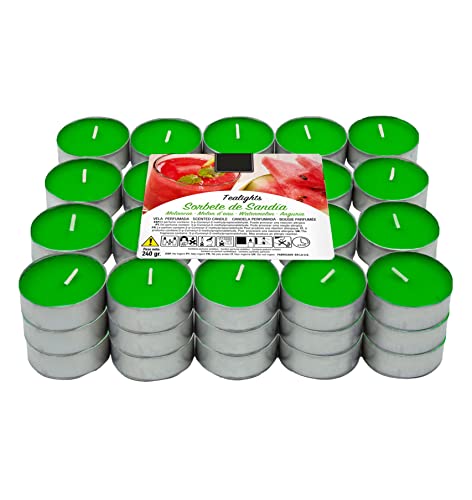 Duftkerzen Sorbet Wassermelone, 60 Stück Duftkerzen Sorbet Wassermelone, 60 Stück von H HANSEL HOME