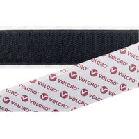 E088020330F1825 Klettband zum Aufkleben Haftteil (l x b) 25000 mm x 20 mm Schwarz 25 m - Velcro von Velcro