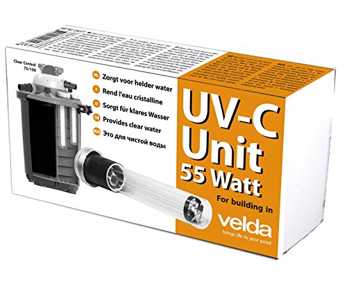 Velda 126577 Ersatz-UV-C Einheit für Elektronische Entferner gegen Grünalgen im Teich, UV-C Unit 55 Watt von velda