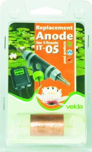 Velda 126685 Ersatz-Kupferanode für Elektronische Entferner gegen Faden- und Schleimalgen T-Flow 05 von velda