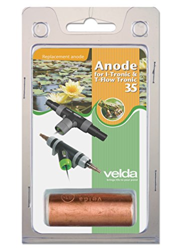 Velda 126695 Ersatz-Kupferanode für Elektronische Entferner gegen Faden- und Schleimalgen T-Flow 35 von velda