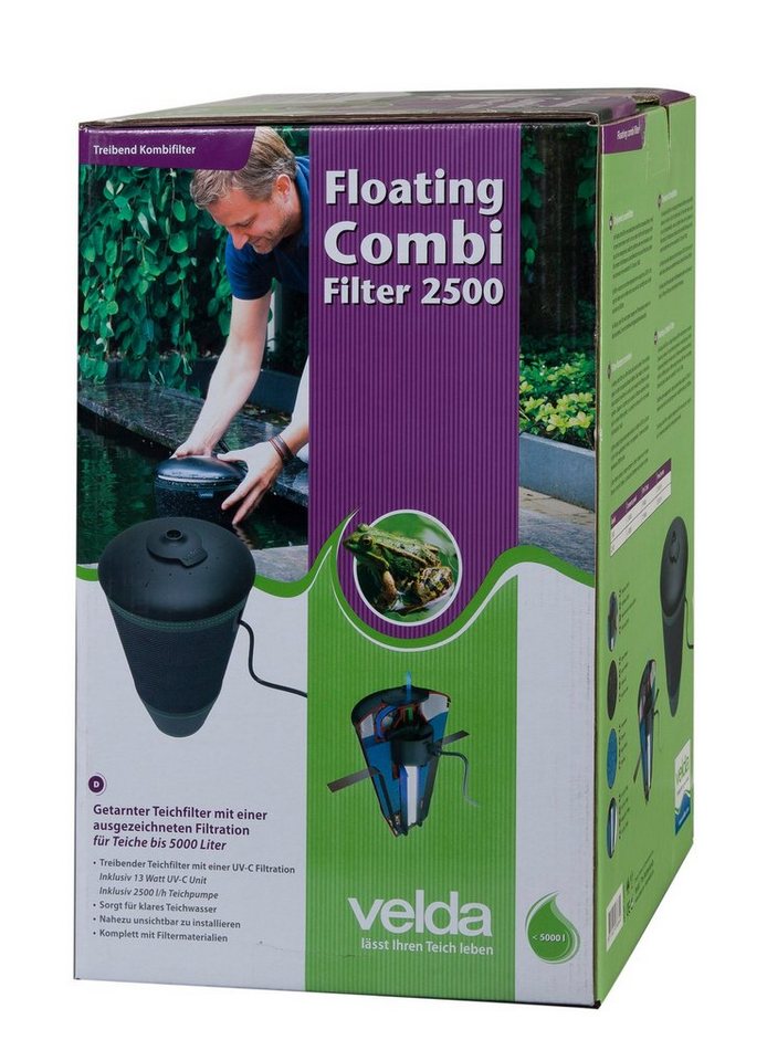 Velda Teichfilter Velda Teichfilter Floating Combi Filter 2500 von Velda