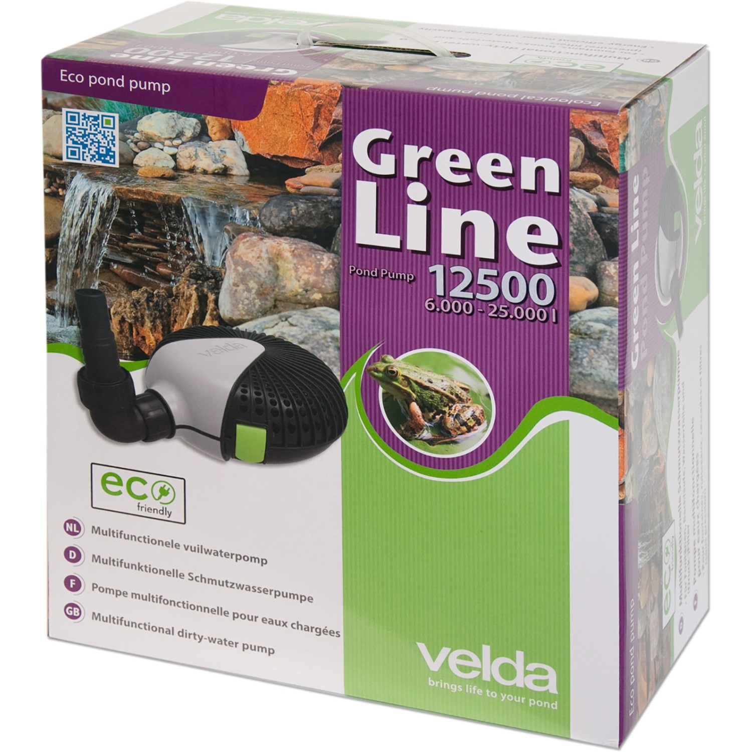 Velda Teichpumpe Green Line 12.500 Liter von Velda