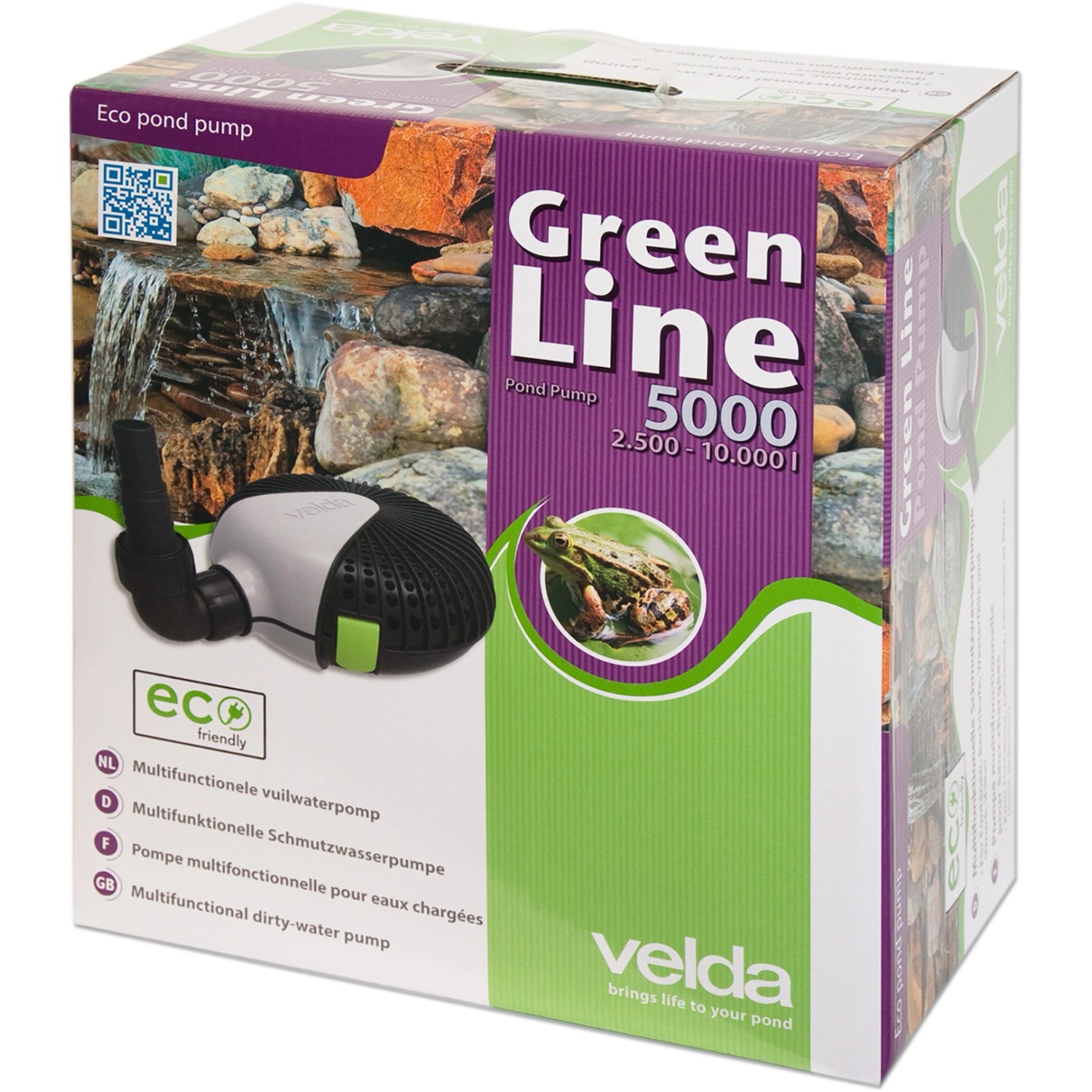 Velda Teichpumpe Green Line 5.000 Liter von Velda