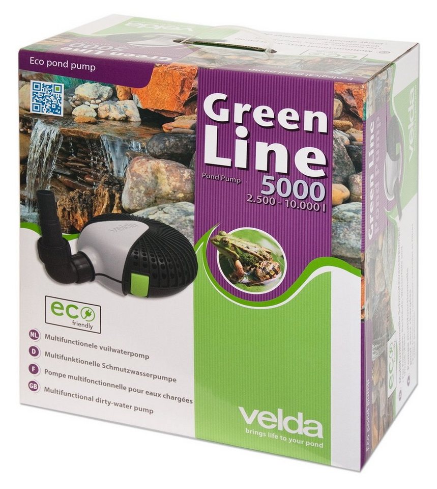 Velda Teichpumpe Velda Teichpumpe Green Line 5000 40 Watt max 3,5 m 126595 von Velda